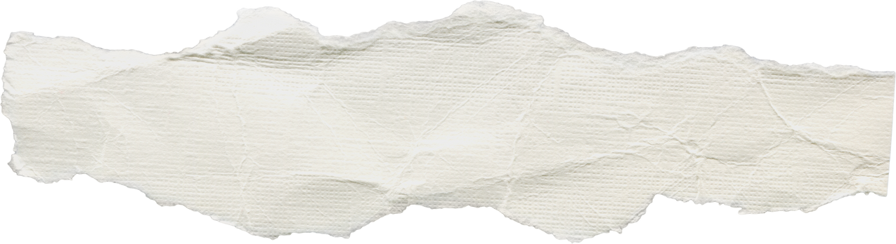 Scrap of Crumpled White Paper